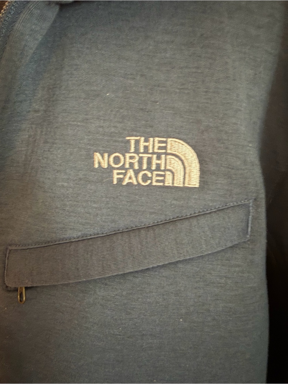 The North Face Full Zip Jacket Men’s XL Navy Blue Tech Fleece Outdoor - Picture 2 of 5